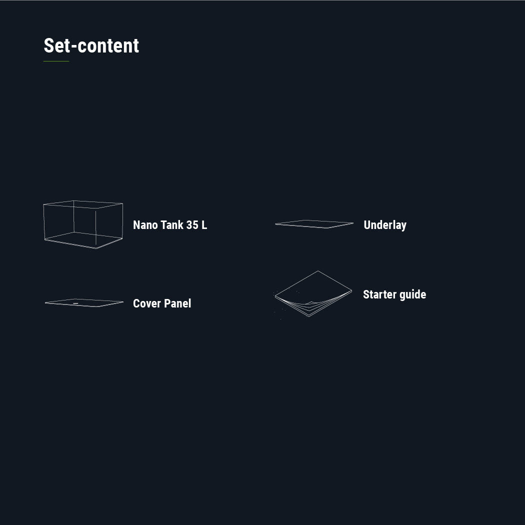 Dennerle - Mini Aquarium Panoramique Nano Tank - 35L Image num&eacute;ro 2