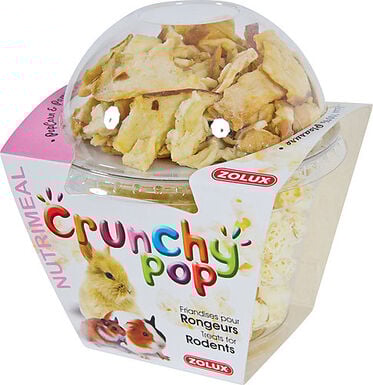 Zolux - Friandises Crunchy Pop à la Pomme pour Rongeurs - 33g