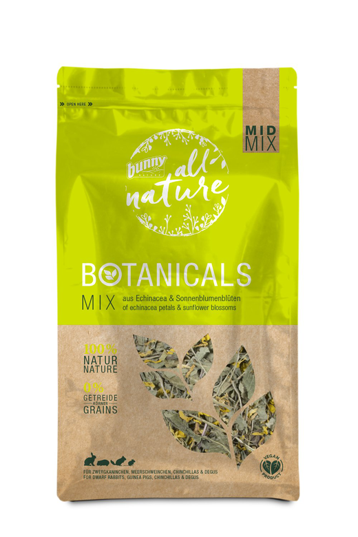 BunnyNature - BOTANICALS MID MIX Mélange de pétales d'échinacéa et de tournesol - 140 g Image numéro 1 BunnyNature - BOTANICALS MID MIX Mélange de pétales d'échinacéa et de tournesol - 140 g Image numéro 1
