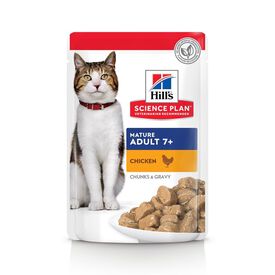 Hill's - Sachet Repas Science Plan pour Chat Mature au Poulet - 85g