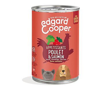 Edgard & Cooper - Boîte au Poulet et Saumon pour Chien - 400g