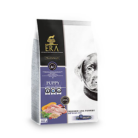 Era - Croquettes Millennium Poulet et Dinde Chiots de Grandes Races - 500g