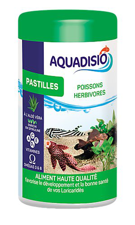 Aquadisio - Aliments en Pastilles pour Loricaridés - 100ml image number null