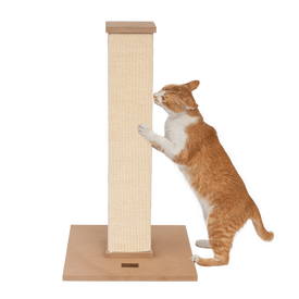 Leeby - Griffoir Vidal en Sisal Naturel pour Chats - 69x38x38cm