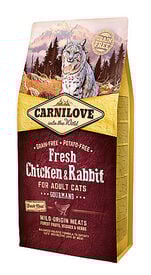 Carnilove - Croquettes Adulte Gourmand Poulet & Lapin