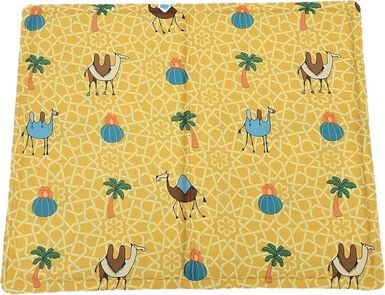 Summer Vibes -Tapis Rafraichissant Jaune pour Chiens