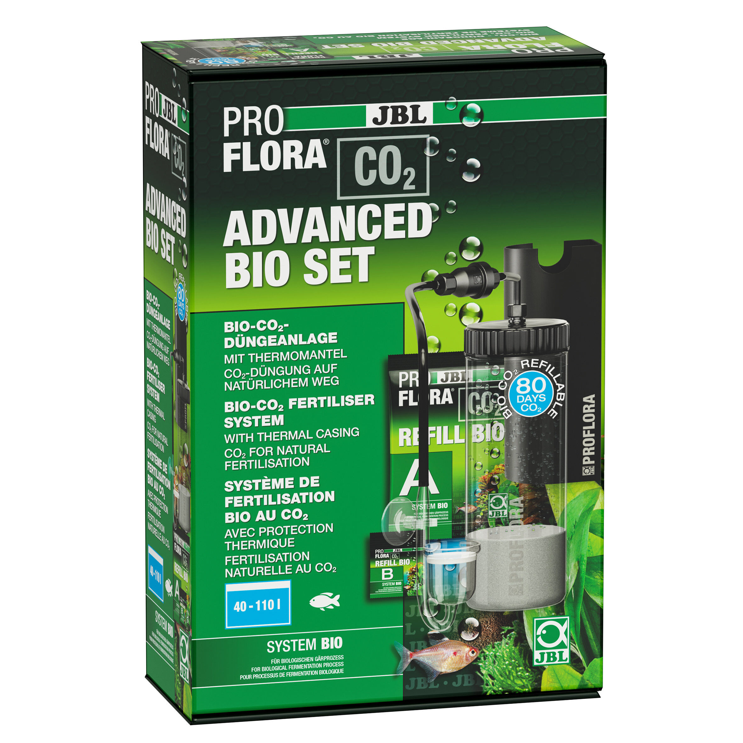 JBL - Syst&egrave;me de Fertilisation Proflora CO2 Advanced Bio Set pour Aquarium Image num&eacute;ro 1