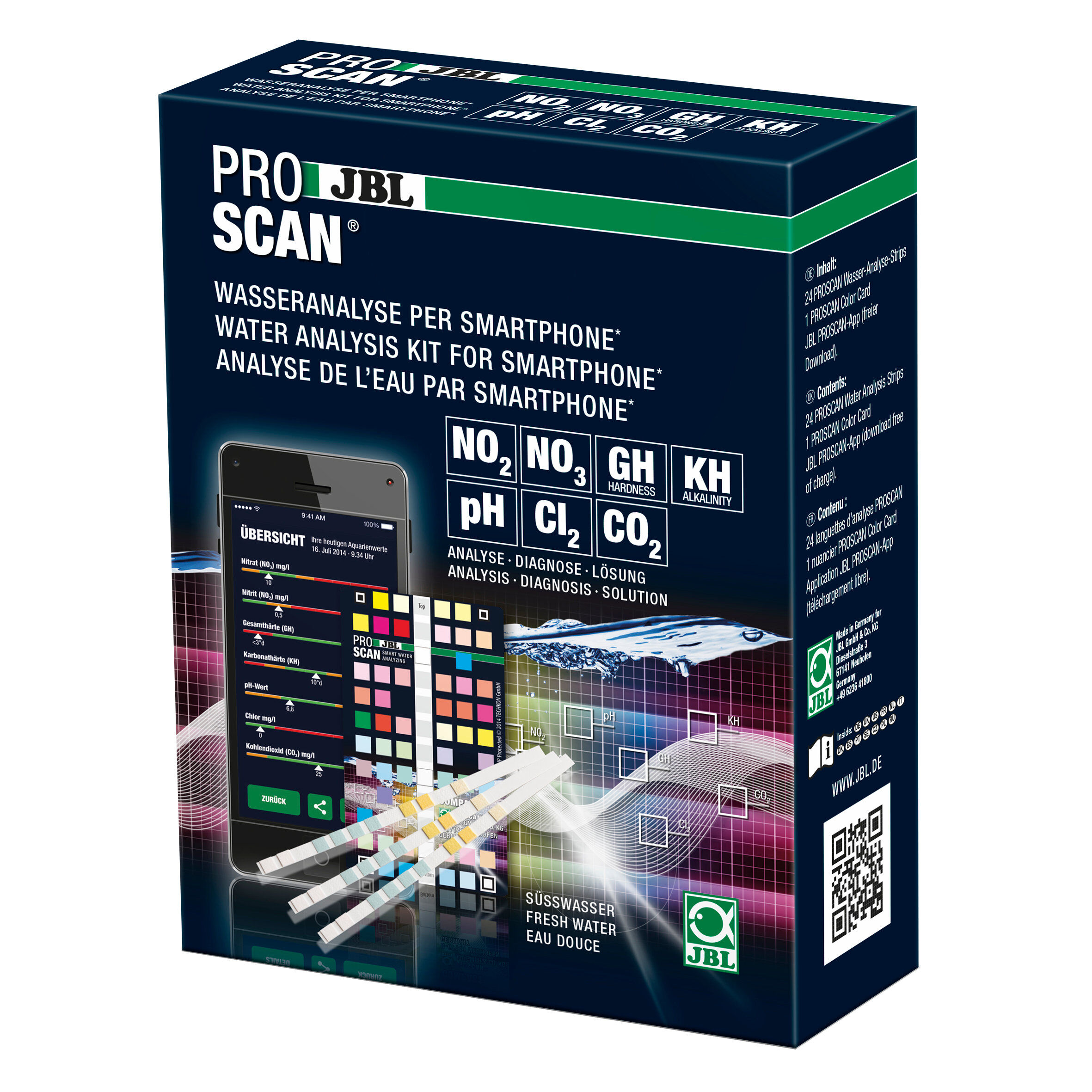 JBL - Analyse de l'Eau par Smartphone Pro Scan pour Eau Douce Image num&eacute;ro 1