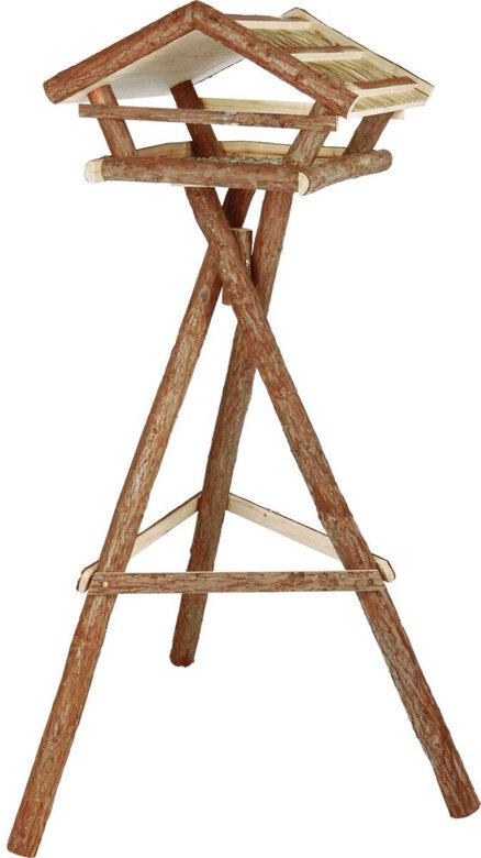 Trixie - Mangeoire en Bois d'Ecorce sur Pied pour Oiseaux du Ciel - 46cm Image numéro 2 Trixie - Mangeoire en Bois d'Ecorce sur Pied pour Oiseaux du Ciel - 46cm Image numéro 2