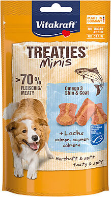 Vitakraft - Treaties Minis Saumon & Oméga 3 MSC - 48g