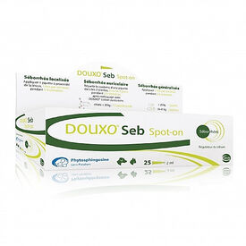 CEVA - PIPETTES DERMATOLOGIQUE DOUXO SEBORRHEE SPOT-ON POUR CHIENS ET CHATS - 25x2ml