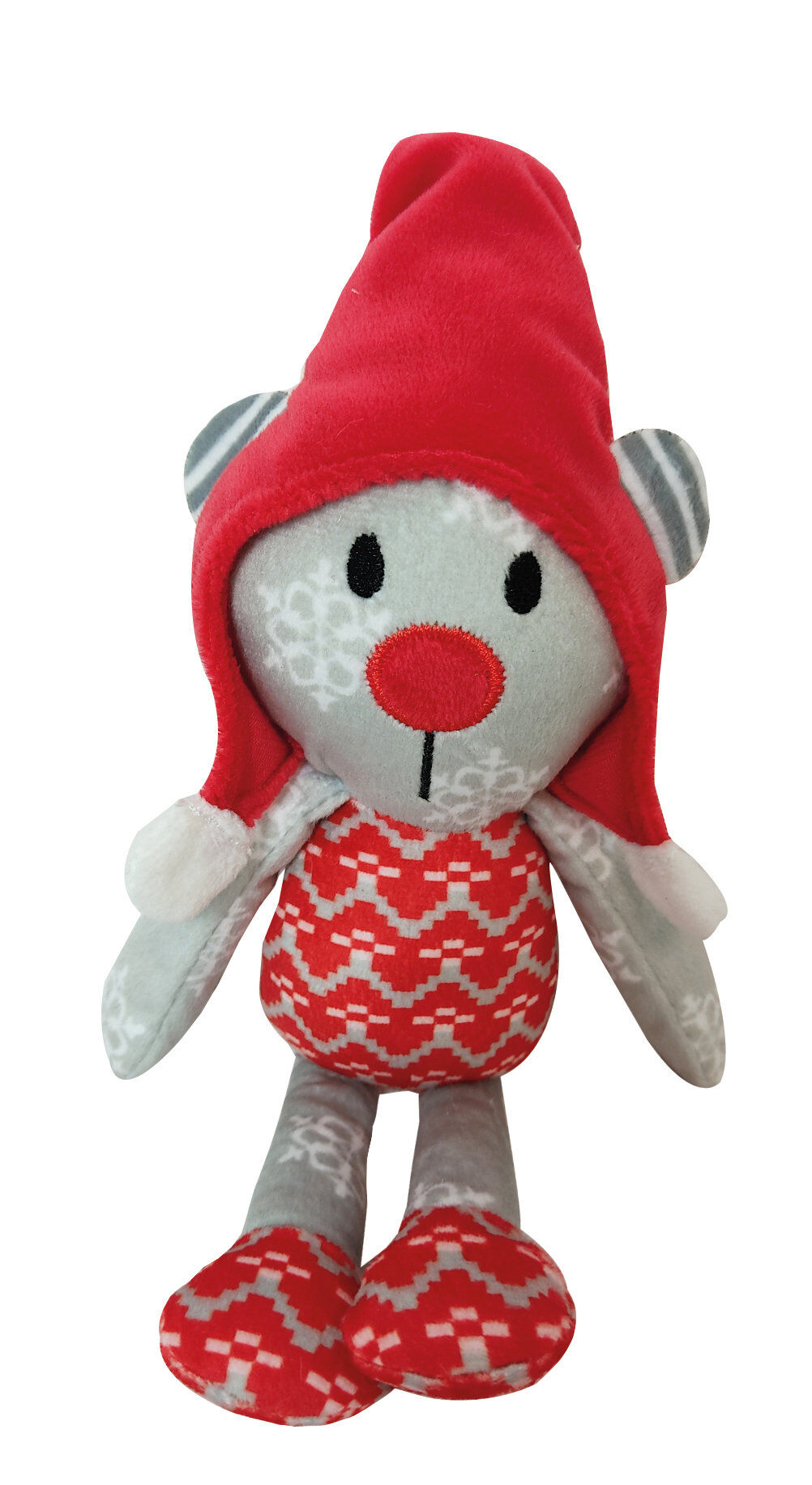 Croci - Jouet Peluche DOG TOY XMAS TARTAN BEAR pour Chiens - 24CM Image num&eacute;ro 1