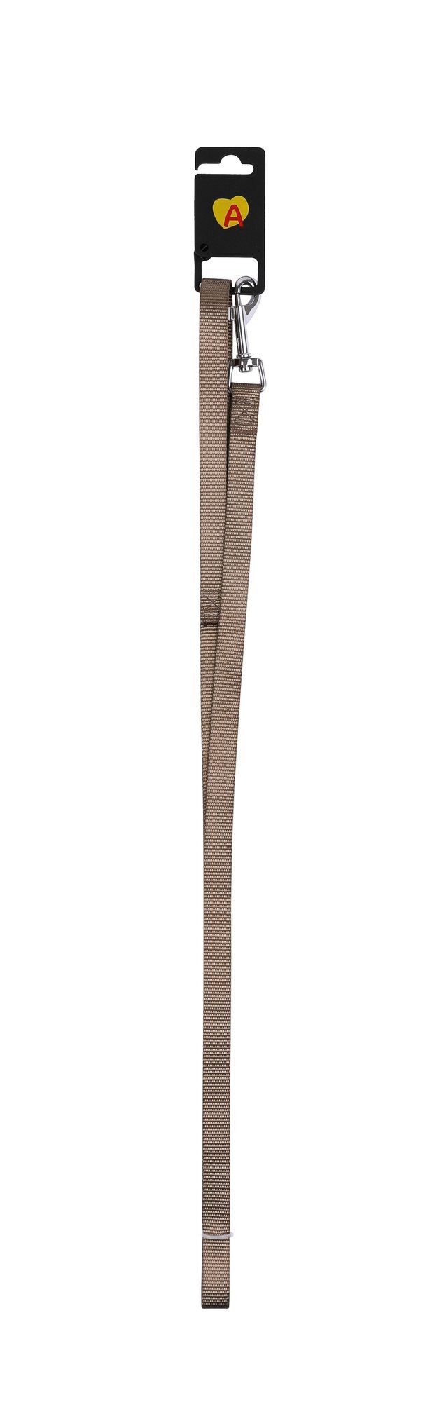 Animalis - Laisse Basic Taupe pour Chien - 25mm et 100cm Image num&eacute;ro 2