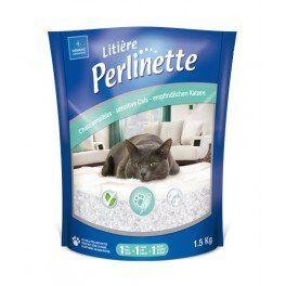 Demavic - Liti&egrave;re Perlinette pour Chat Sensible - 1,5Kg Image num&eacute;ro 1