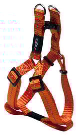 Rogz - Utility Harnais Réfléchissant Orange