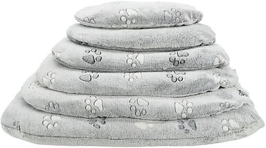 Trixie - Coussin Nando, ovale, gris clair