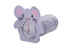 Tootoy! - Tunnel pour Chaton en Forme de Souris - Gris