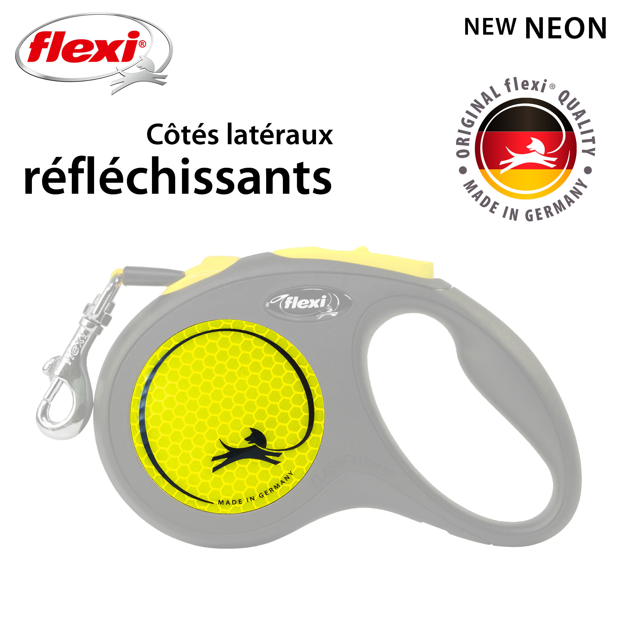 Flexi - Laisse New Neon Avec Sangle De 5m pour Chien - S 5m Image num&eacute;ro 6