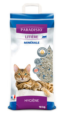 Paradisio - Litière Minérale pour Chat - 10Kg