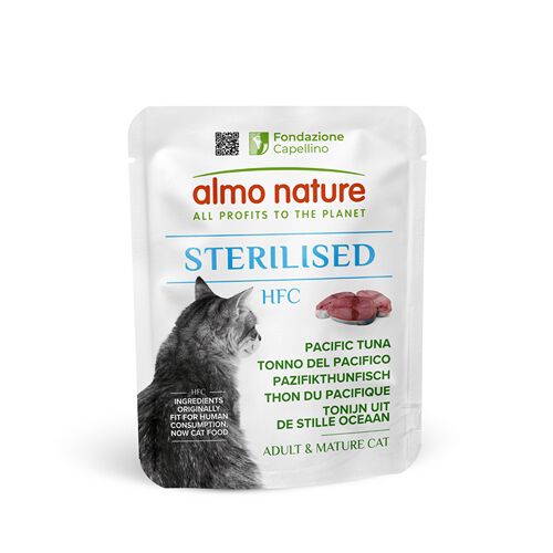 Almo Nature - Nature - Pochon HFC Sterilised Thon du Pacifique pour Chats - 50g Image num&eacute;ro 1