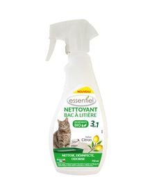 Essentiel - Spray Nettoyant Bac à Litière pour Chat - 750ml