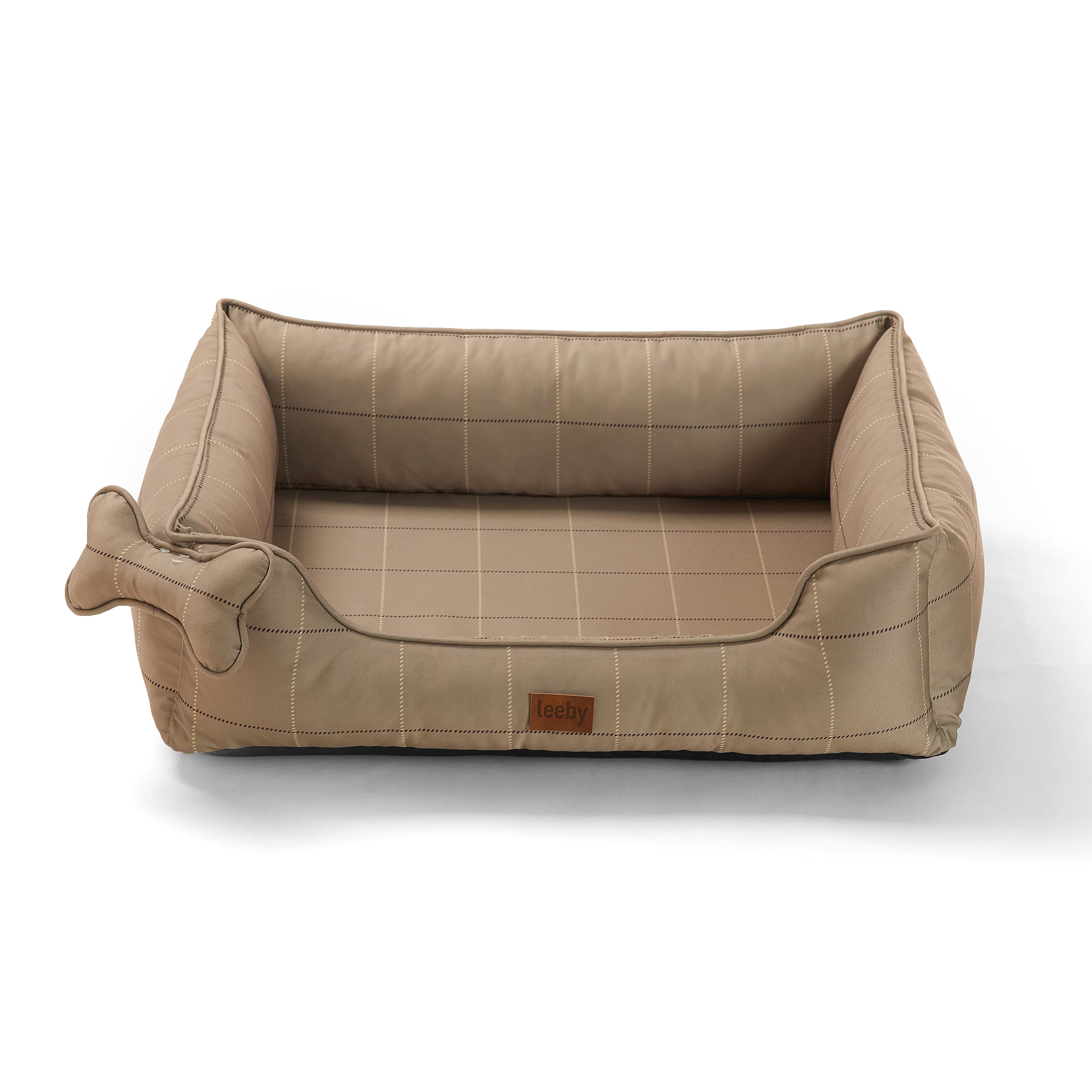 Leeby - Sofa Premium Tartan pour Chien - S Image num&eacute;ro 1