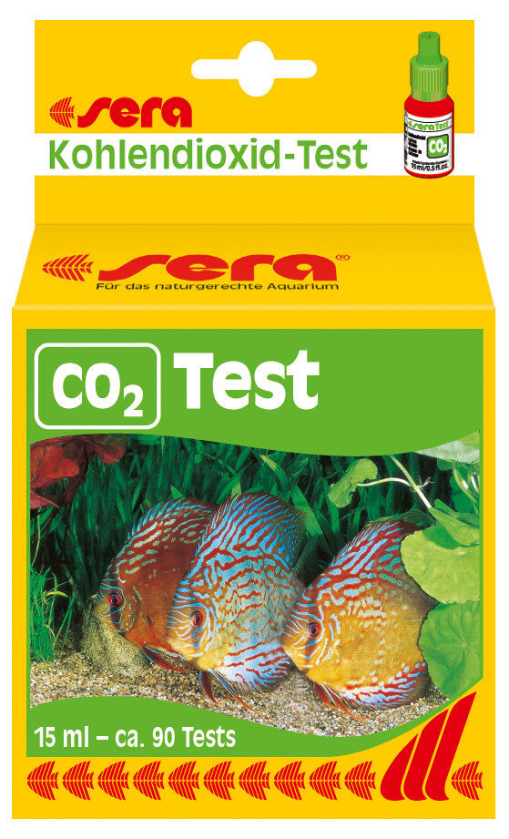Sera - Test de Dioxyde de Carbone CO2 Test pour Aquarium - 15ml Image num&eacute;ro 1