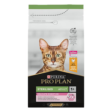 Pro Plan - Croquettes Optidigest Sterilised au Poulet Pour Chat