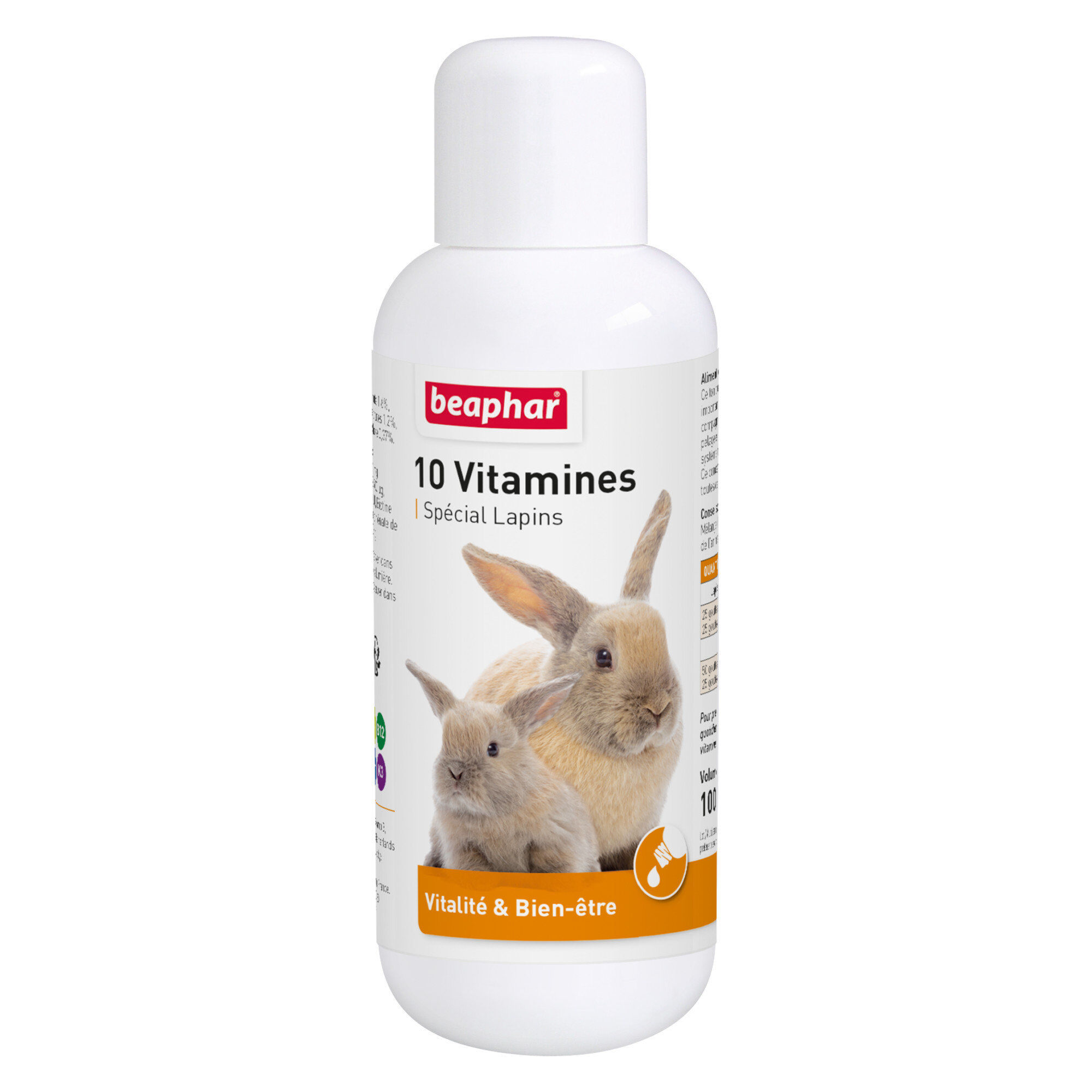 Beaphar - 10 Vitamines pour lapin - 100 ml Image num&eacute;ro 1