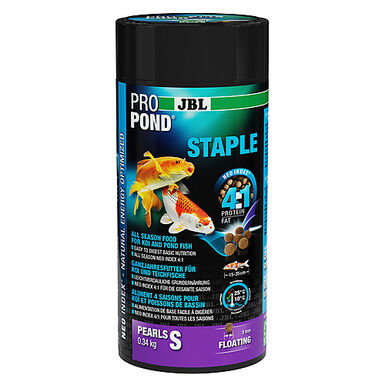 JBL - Aliment en Granulés Propond Staple S pour Koïs et Poissons de Bassin - 340g