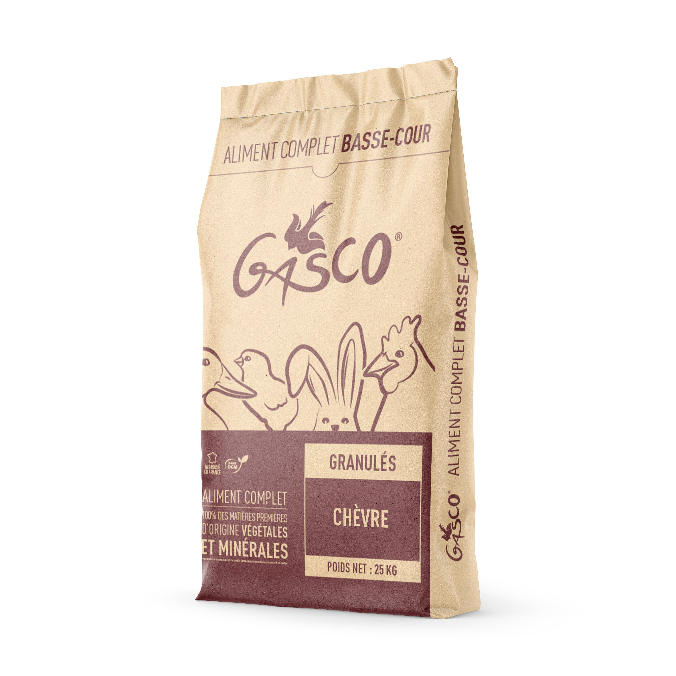 Gasco - Aliment en Granul&eacute;s pour Ch&egrave;vre et Moutons - 25Kg Image num&eacute;ro 1