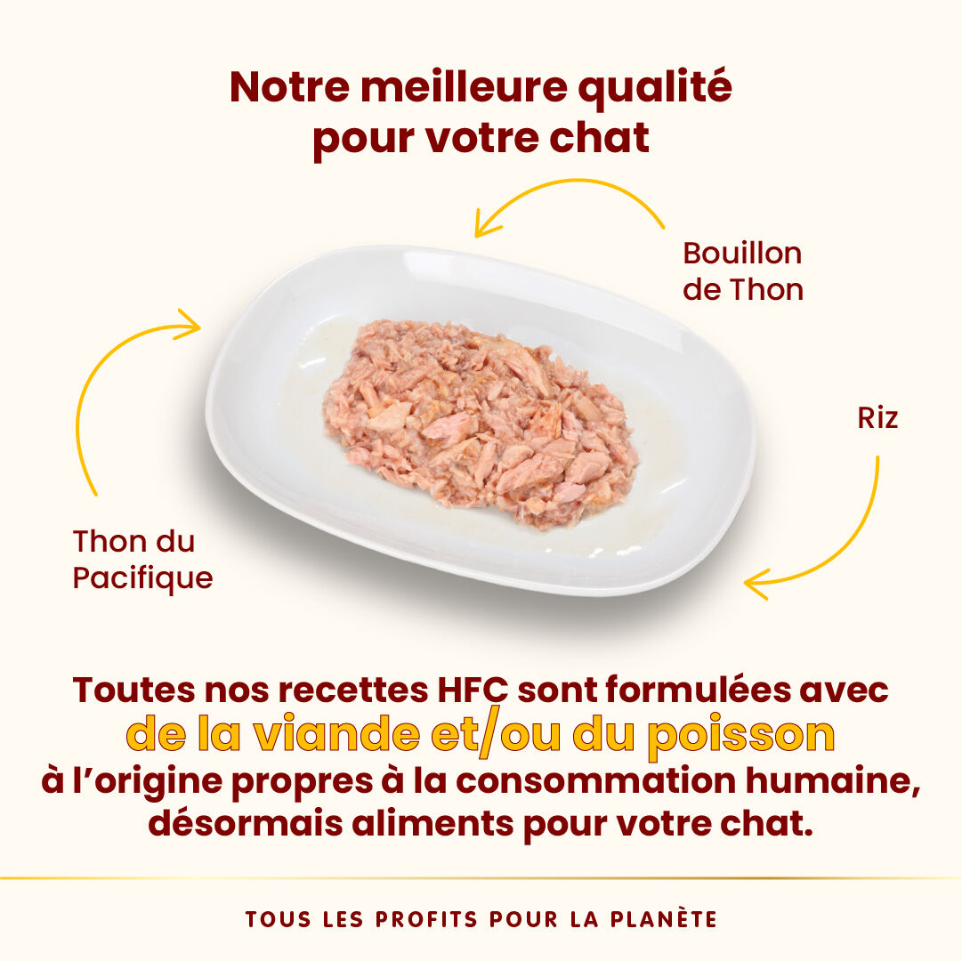 Almo Nature - Nature - Pochon HFC Sterilised Thon du Pacifique pour Chats - 50g Image num&eacute;ro 3