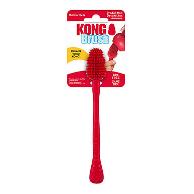 KONG - Jouet Brush Nettoyage Facile pour Chiens - 18cm