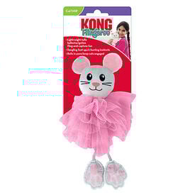 KONG - Jouet Peluche Flingaroo Tutu pour Chats - 17cm