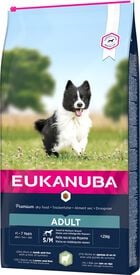 Eukanuba - Croquettes Chien Adulte pour Petite et Moyenne Race Agneau & Riz