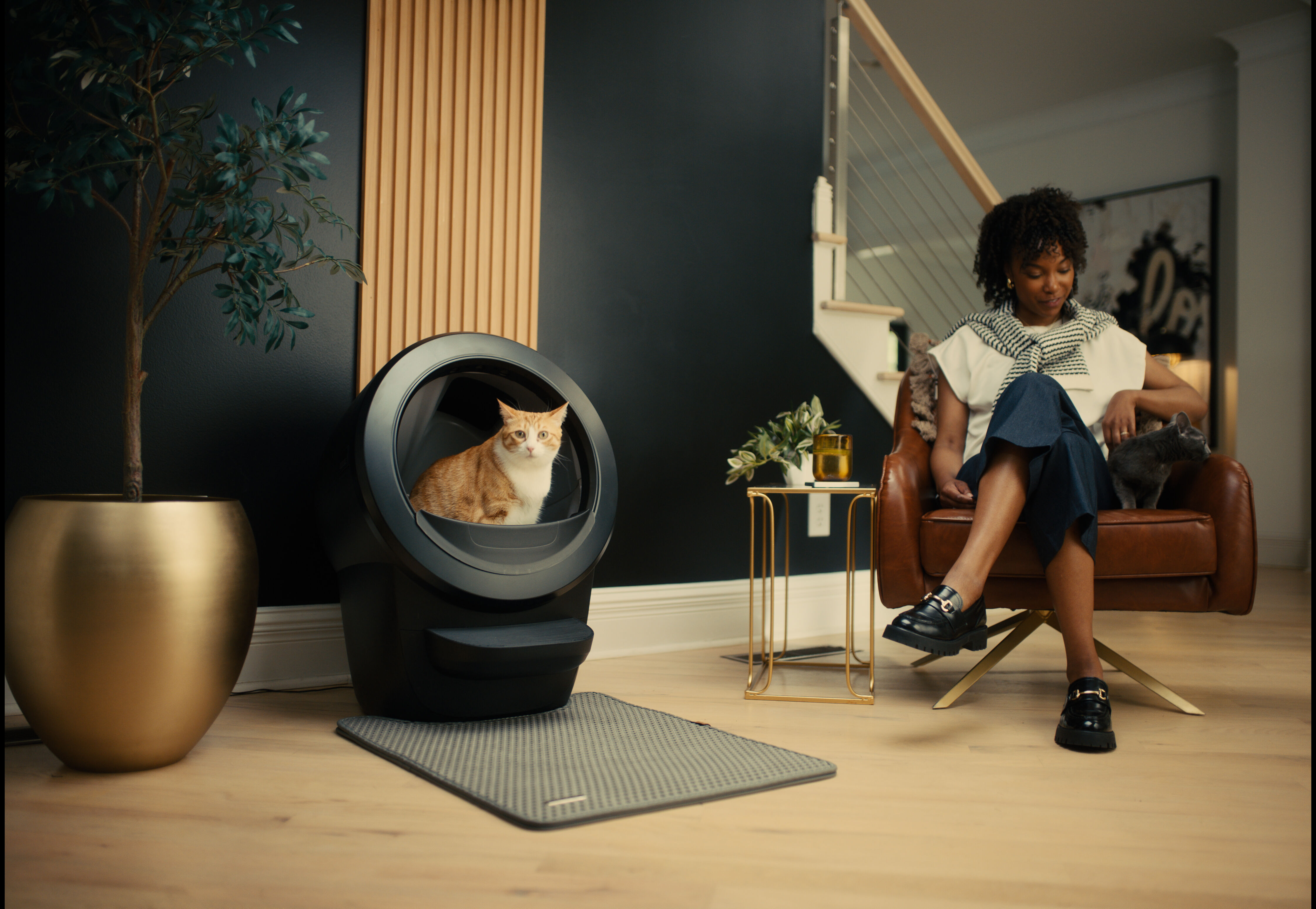 Whisker - Tapis LitterTrap Litter-Robot pour Chats - x1 Image num&eacute;ro 4
