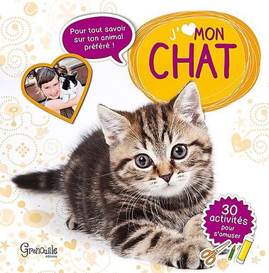 Grenouille Editions - J'aime mon Chat