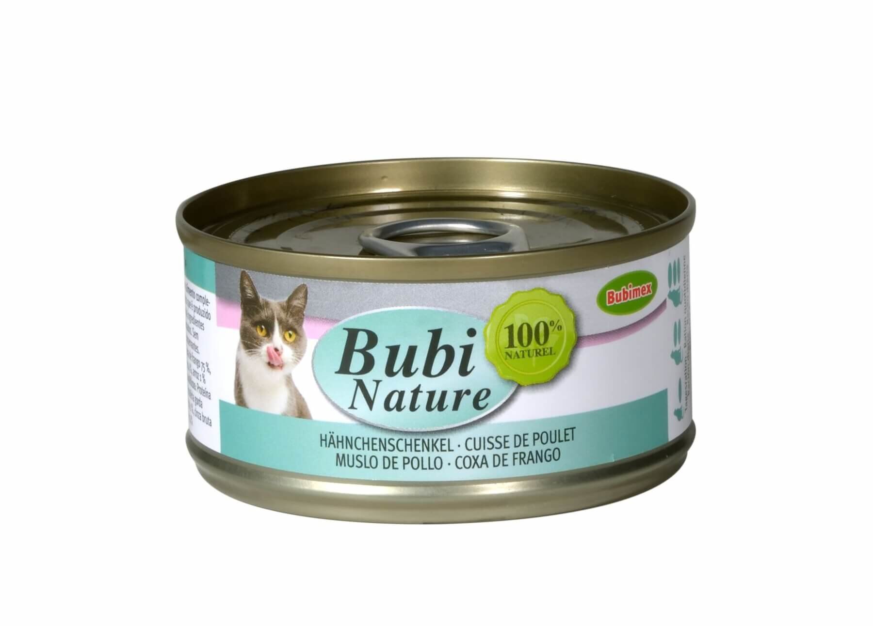 Bubimex - P&acirc;t&eacute;e Bubi Nature Cuisse de Poulet pour Chat - 70g Image num&eacute;ro 1