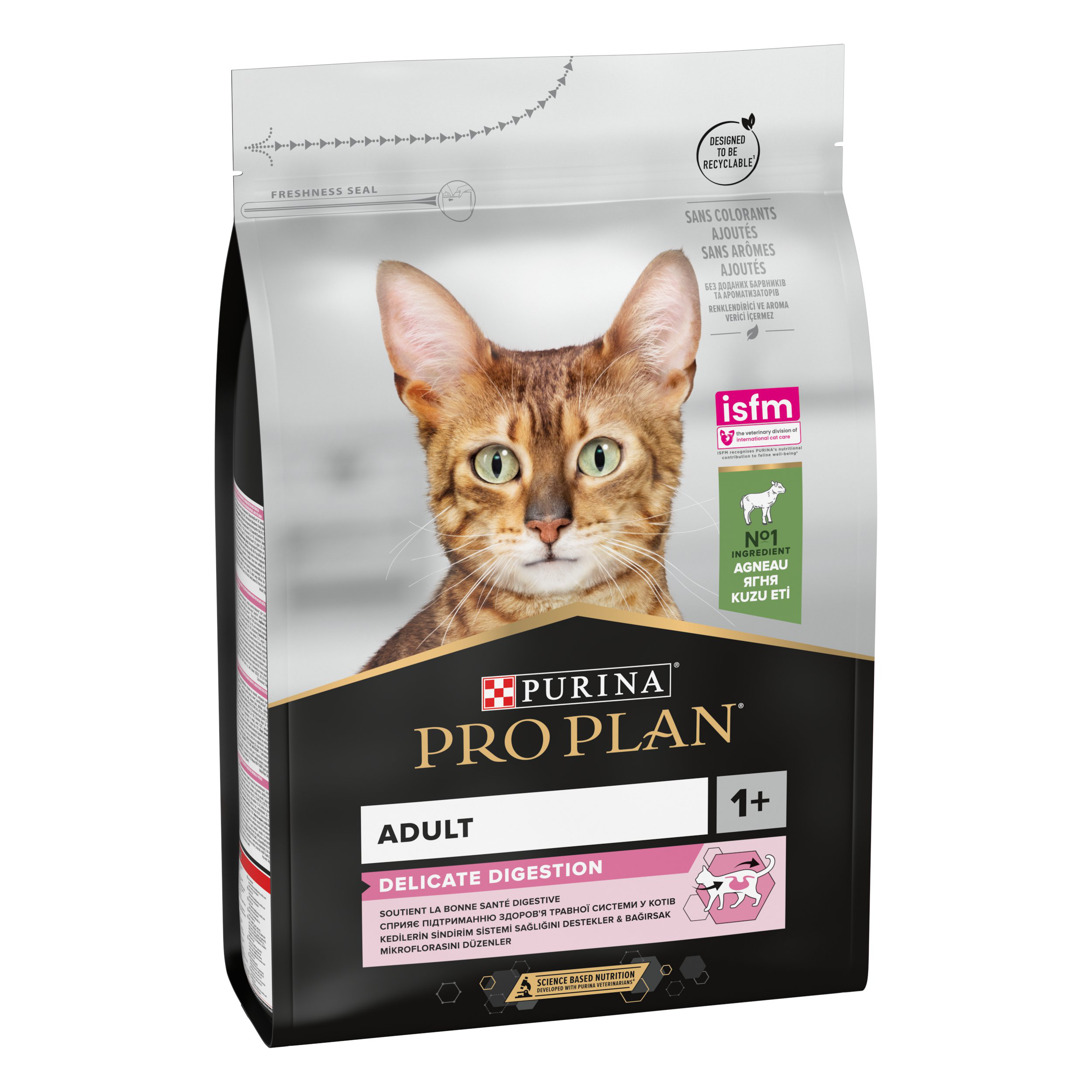 Pro Plan - Croquettes OPTIRENAL Delicate Agneau pour Chat - 3Kg Image num&eacute;ro 2