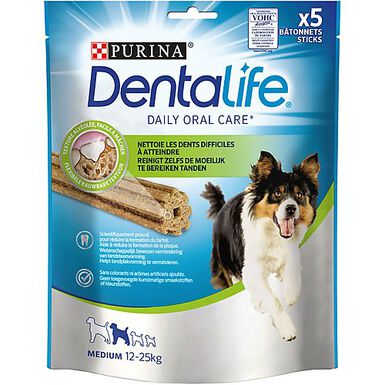 Dentalife - Bâtonnets à Mâcher Medium pour Chien - 115g