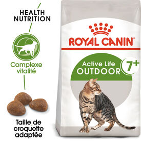 Royal Canin - Croquettes OUTDOOR7+ CHAT D'EXTERIEUR pour Chat Seniors