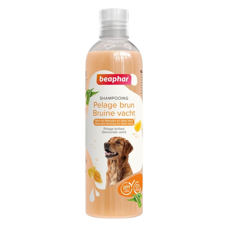 Beaphar - Shampooing Essentiel pelage brun pour chien - 250 ml Image numéro 1 Beaphar - Shampooing Essentiel pelage brun pour chien - 250 ml Image numéro 1