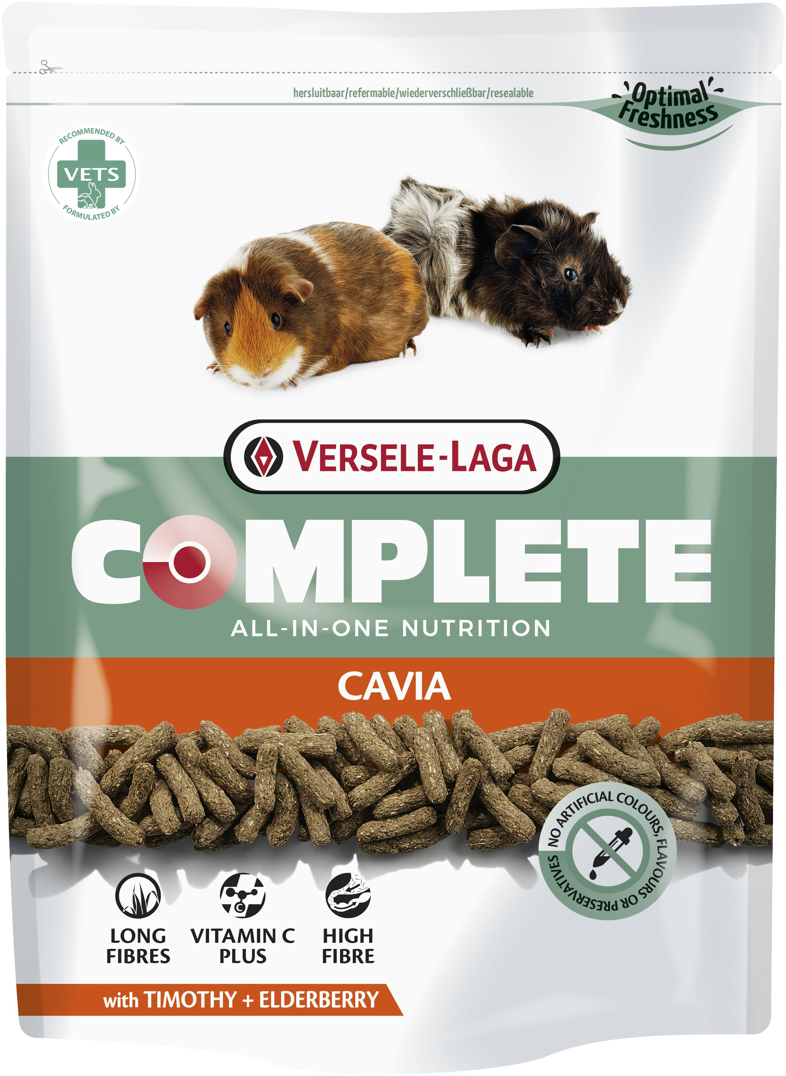 Versele Laga - Aliment Complete Cavia pour Cochon d'Inde - 500g Image num&eacute;ro 1