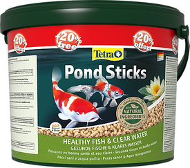 Tetra - Pond Sticks - 10L + 20% Gratuit 12 L