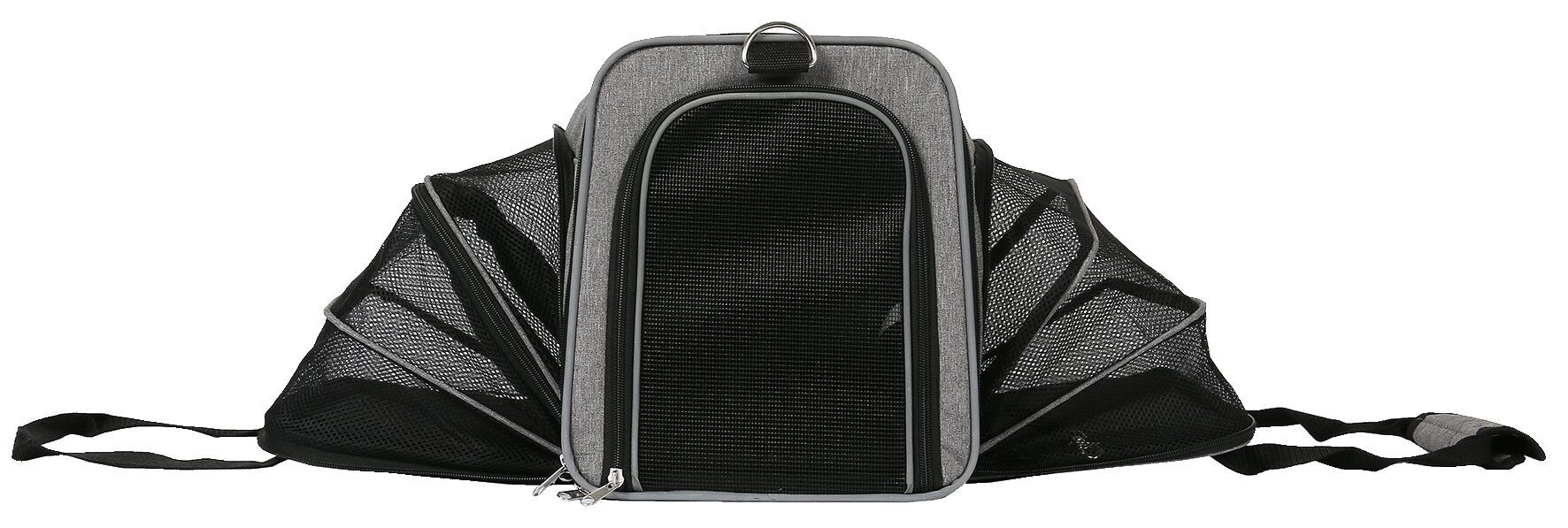 Wouapy - Sac de Transport Camping pour Chiens - Gris Image num&eacute;ro 1