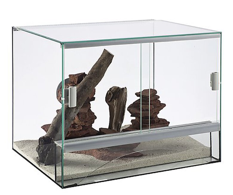Aquavie - Terrarium en Verre pour Reptiles et Amphibiens - 120x50x60cm image number null