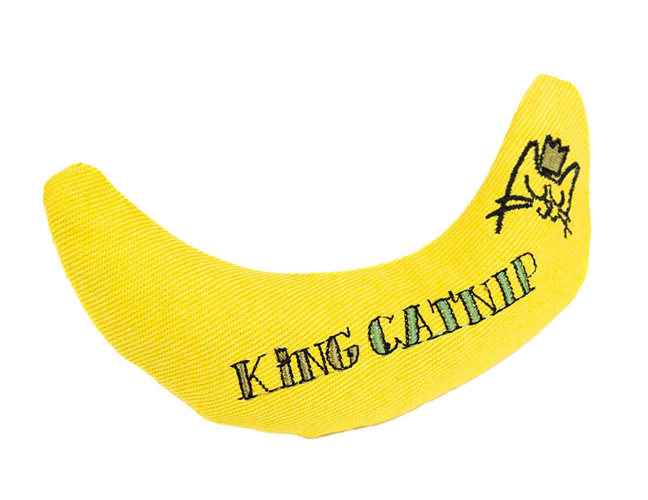 King Catnip - Jouet Banane Jaune avec Herbe &agrave; Chat - 13cm Image num&eacute;ro 1