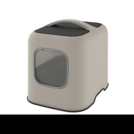 Rotho MyPet - Maison de Toilette Biala pour Chat - Cappuccino