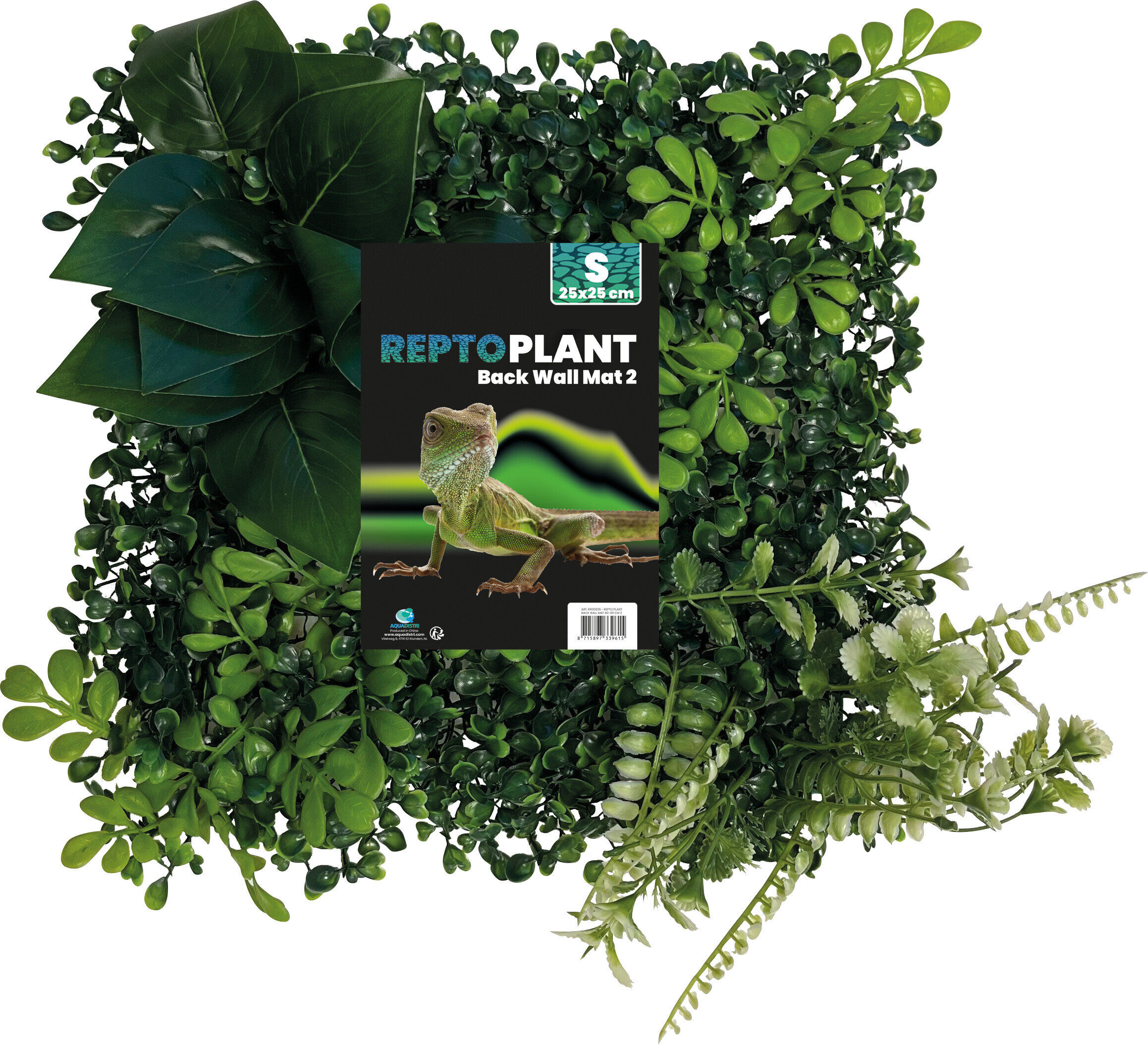 Repto - D&eacute;coration Repto Plant Back Wall Mat 25x25 Cm 2 Image num&eacute;ro 1