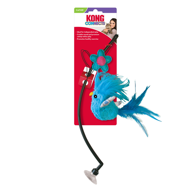 KONG - Jouet Connects avec Ventouse pour Chats Image numéro 1 KONG - Jouet Connects avec Ventouse pour Chats Image numéro 1